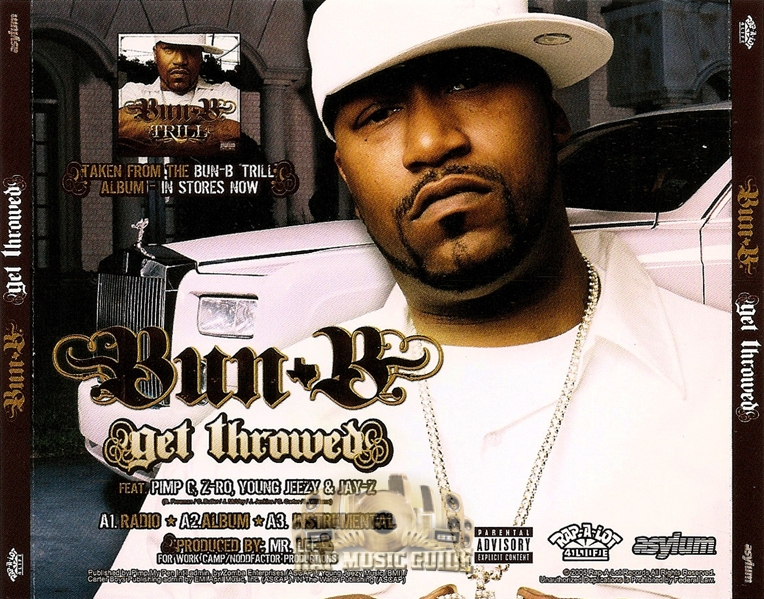 Bun B - Get Throwed: Promo, Single. CD | Rap Music Guide